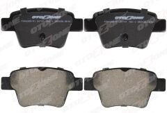 OTOZONE FDA4005-R1 ARKA FREN BALATASI PEUGEOT P307 00> P307 SW 02> P307 CC 03> P207 06> CITROEN C4 04>08> KÜÇÜK TİP