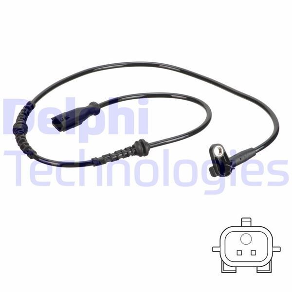 DELPHI SS20829 ABS SENSÖRÜ ESPACE-MEGANE-TALİSMAN 06-2015>