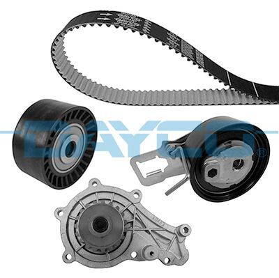 DAYCO KTBWP9170 TRİGER KİTİ DEVİRDAİM P208-P308-P2008-PARTNER TEPEE-BERLINGO-C3-C4-DS4-BMAX-CMAX-FIESTA 1.6HDİ