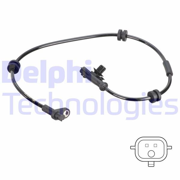 DELPHI SS20766 ABS SENSÖRÜ ARKA FORD FIESTA-B-MAX-COURIER 13> SAĞ-SOL