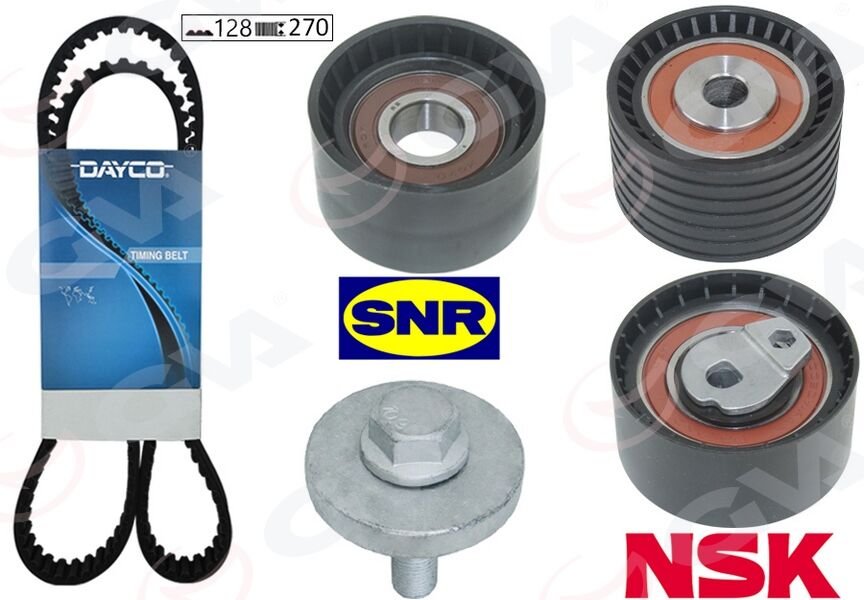 GVA 59T1820D EKSANTRİK GERGİ KİTİ 128x270 LAGUNA 98-01 -MEGANE 99 -SCENIC 00-03 -ESPACE III 1.8-2.0 16V