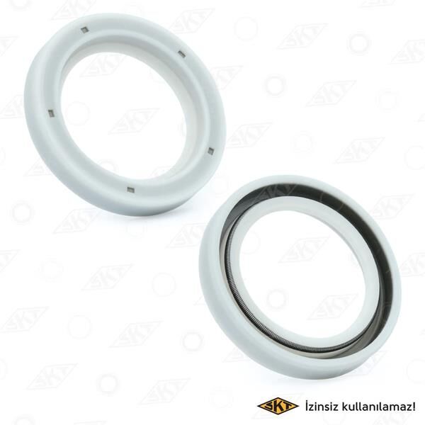 SKT 040329-S KRANK ÖN KEÇE SLİKONLU 8mm R12 35x50x8