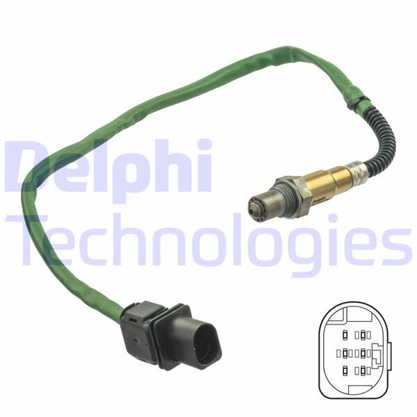 DELPHI ES21131-12B1 OKSIJEN SENSORU KAT. ONCESI MERCEDES W169 W246 W176 C117 W203 W204 W211 W212 W221 C197 R172 B906