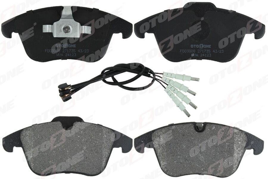 OTOZONE FDO3008 FREN BALATASI ON FORD MONDEO IV 07> S MAX GALAXY 07> VOLVO S60 II 1.5 T3 15>18 S80 II 2.0 08>12 V60 I 11>15 V70 III 09>15 XC70 II 09>12 . LAND ROVER FREELANDER II L359 RANGE ROVER EVOQUE L538