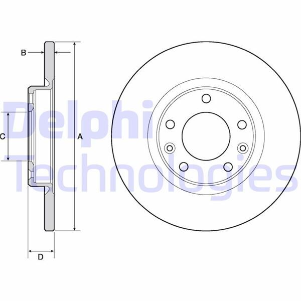 DELPHI BG4661C ARKA FREN AYNASI ASTRA L 21>-COMBO E 19> GRANDLAND 17> P308 14>21 P508 18> P3008 16> PARTNER-BERLING O-RIFTER 19> P408 22> C4 13> TOYOTA PROACE CITY 19> 268x71x35x5DL DOLU