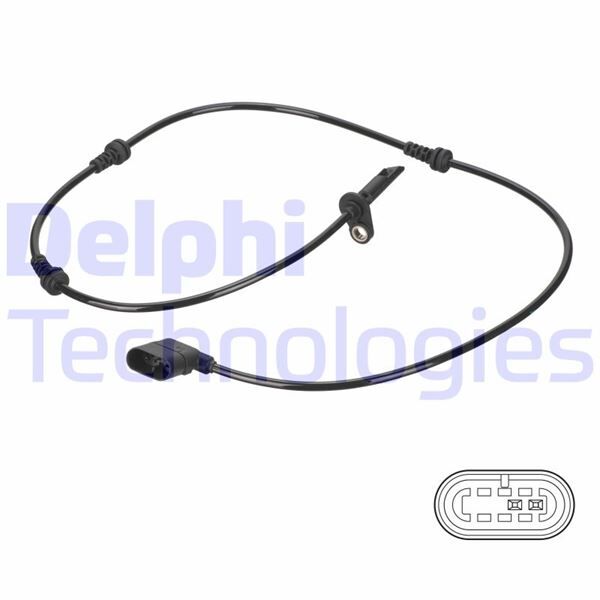 DELPHI SS20830 ABS SENSORU ON SOL MERCEDES C-CLASS W205 S205 C205 A205