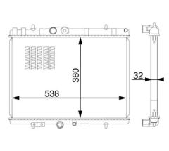 MAHLE CR1601000S SU RADYATÖRÜ PEUGEOT BOXER-CITROEN JUMPER 2.0-2.2 BlueHDI