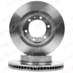 OTOZONE BD9022 ÖN FREN DİSKİ HAVA KANALLI TOYOTA HILUX REVO 2.4L 2GDFTV GUN125 GUN135 4X2 4X4 15-> / VIGO 2.5L 2K D-FTV KUN35 VSC sistemli araçlar için 13-15 319 çap x 6 bijon - Adet disk fiyatıdır