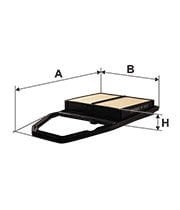 FILTRON FILT AP 104/2 CIVIC (EP, EU) HB HAVA FILTRESI .