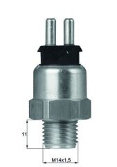 MAHLE TSW5 HARARET MUSURU 85 C - 80 C MERCEDES W201 W123 W124 CIFTLI SIYAH