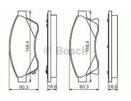 BOSCH 0986494433 ÖN BALATA 15 INC ASTRA J 1.3 CDTI-1.4-1.4 TURBO-1.6 1.7 CDTİ 2.0CDTİ 10>AVEO 11>CRUZE 11>