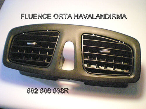 OE-ORIJINAL 682606038R ORTA HAVALANDIRMA IZGARASAI DİFİZÖR MEGANE III-FLUENCE