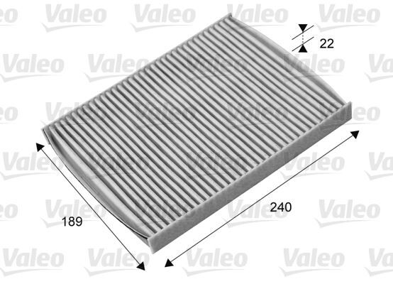 VALEO 715661 POLEN FILTRESI FIESTA 08>17 B-MAX 14> COURIER 14> ECOSPORT 14> KA 16>