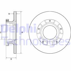 ARKA FREN DISK AYNASI TRANSIT CUSTOM V362 2.2TDCI 12> CAP 288 16