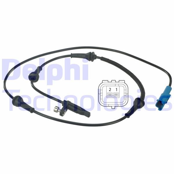DELPHI SS20353 ÖN ABS TEKERLEK HIZ SENSÖRÜ P508 2.2-C6 3.0 V6-2.2 HDİ-2.7 HDİ 05> 407 1.8-2.0 16V 04> C5 06>