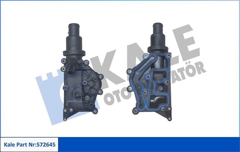 KALE 572645 KOMPLE TERMOSTAT-PLASTİK GÖVDELİ 89 C RENAULT CLIO-FLUENCE-GRAND SCENIC-LAGUNA-MEGANE-SCENIC