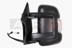 ART M001.1057 DIŞ DİKİZ AYNASI SAĞ DUCATO-BOXER-JUMPER 06> ELEKTRİKLİ ISITMALI SİNYALLİ KISA KOL KONVEKS 8 FİŞ ÇİFT CAM