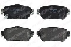 OTOZONE FDA9012 ARKA FREN BALATA RENAULT KADJAR 15> KOLEOS II 18> / NISSAN QASHQAI 1.6L Dci R9M dizel 11-> / X-TRAIL 1.6L Dci T32 12->