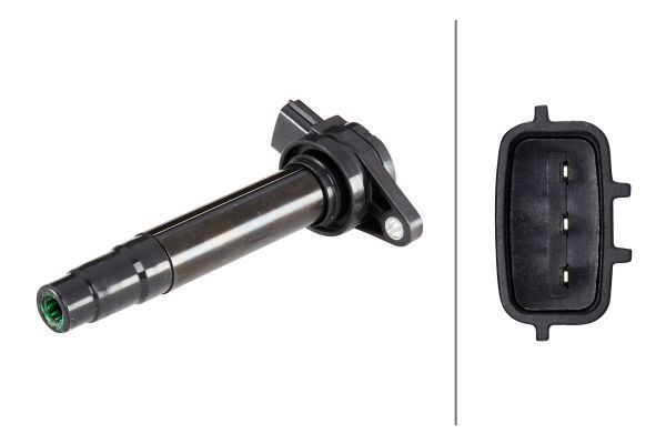 HELLA 5DA193175841 ATEŞLEME BOBİNİ NISSAN ALMERA 1.5L 1.6L QG15DE QG16DE N16 00-02 / 1.8L QG18DE N16 00-02 kalın dipli bobin