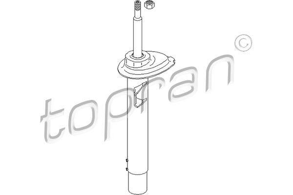 TOPRAN 501627001 AMORTISOR ON SAG GAZLI BMW E46 97>05