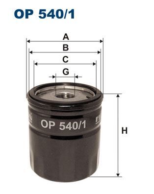 FILTRON OP540.1 YAĞ FİLTRESİ ASTRA L-CORSA F-COMBO E-CROSSLAND-106-206-207-208-2008-301-306-307-308-3008-406-407-508 -5008-PARTNER-EXPERT-BERLINGO-JUMPY-C3-C4-C5-BOXER-JUMPER-DUCATO-DS3-4 1.2 PureTech 1.9-2.0-2.2 HDI