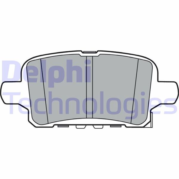 DELPHI LP3372 ARKA FREN BALATASI OPEL INSIGNIA B 17>16 16 INÇ