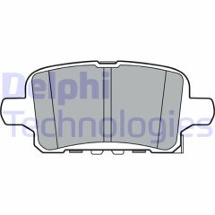 DELPHI LP3372 ARKA FREN BALATASI OPEL INSIGNIA B 17>16 16 INÇ