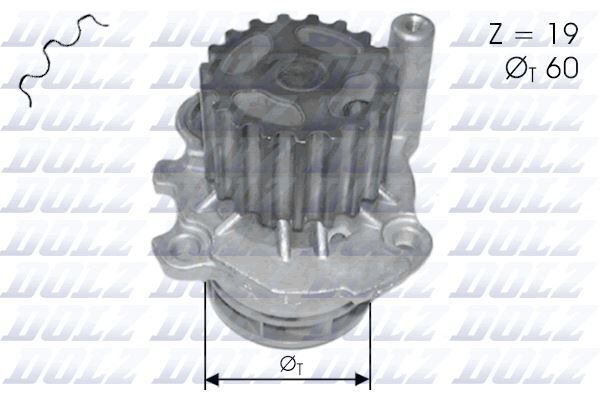DOLZ A196 DEVİRDAİM POLO 99-01 -FABIA 00-07 IBIZA IV 02-09 1.4TDI AMF-BNM-BNV