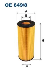 FILTRON OE649.8 YAG FILTRESI BMW M57N E46 E90 E91 E92 E93 E60 E61 E63 E64 E65 E66 E83 E53 E70 E71