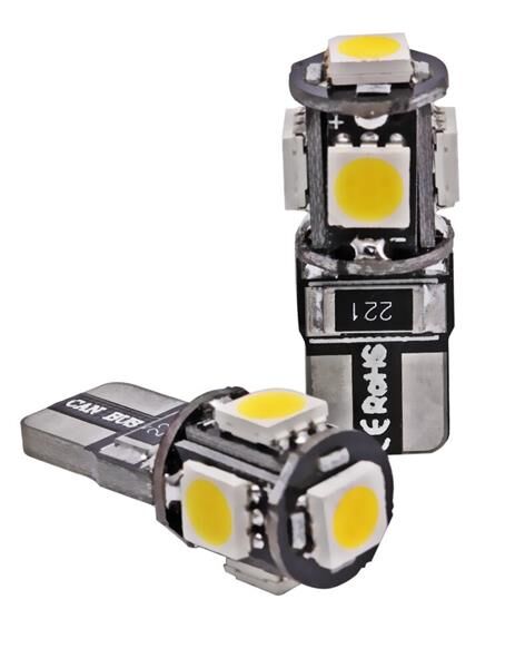 FORZA LED-05F LED AMPÜL 12V.5 Lİ SMD 5050 CANBUS ÇAKAR B.DİPSİZ