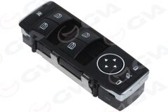 GVA 8099027 CAM ACMA SALTERI ON SOL SIYAH. AYNA KATLAMALI MERCEDES X117 W176 W246 C117 X156 W166