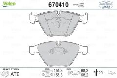 VALEO 670410 FREN BALATASI ON BMW E60 E61 E63 E64 E65 E66