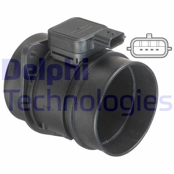 DELPHI AF10628-12B1 HAVA DEBİMETRESİ RENAULT MASTER III 10> OPEL MOVANO B 10> 2.3 dCi RENAULT SCENIC III 09> 2.0dCi