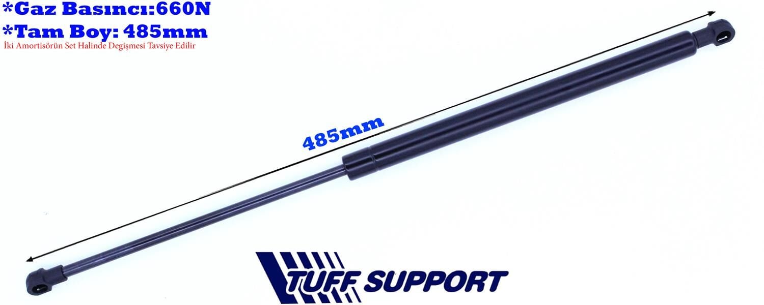 TUFFSUPPORT 612766 BAGAJ AMORTİSÖRÜ OPEL ZAFIRA TOURER C P12 GAZLI