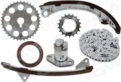 GVA 59C7111 EKSANTRİK ZİNCİR SETİ TOYOTA COROLLA 1.4L 1.6L 4ZZ-FE 3ZZ-FE ZZE111 ZZE112 ZZE120 ZZE121 VVTi 01-06 / AVENSIS 1.6L 3ZZFE VVTi ZZT250 03-08 7 PARÇA