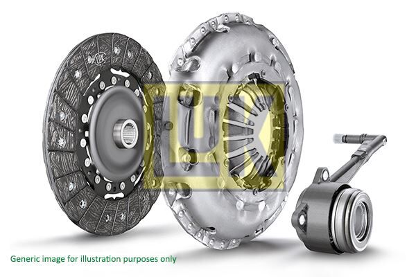 LUK 624399233 DEBRİYAJ SETİ HİDROLİK RULMAN P208-P508-P2008-P3008-P5008-PARTNER-BERLINGO-C3 AIRCROSS-C4-DS3- DS4-DS5 1.6 BlueHDI