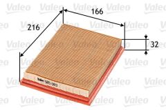 VALEO 585083 HAVA FILTRESI FORD FIESTA V 01>08 FUSION 01>12 1.25 -1.4 16V MAZDA II 03> ZETEC