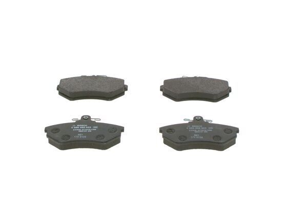 BOSCH 0986460943 ÖN BALATA İNCE GOLF II III POLO CLAS.95> PASSAT-CORDOBA-CADDY 95-04 -IBIZA-TOLEDO-VENTO 0986TB2004