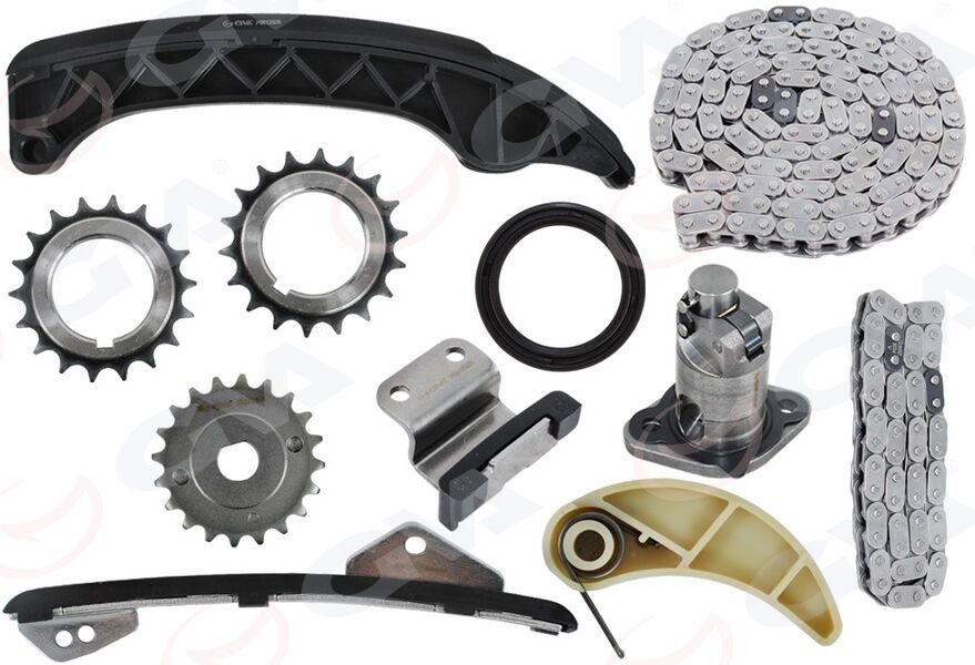 GVA 59C7119 EKSANTRİK ZİNCİR SETİ TOYOTA AURIS COROLLA 1.33L 1NR-FE NRE150 NRE180 6 vites 10-18 / YARIS 1.33L 1NR-FE NSP90 NSP130 06->