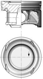 KOLBEN 40859600 PISTON SEGMAN STD 83.00mm MERCEDES M270.920 W176 W246 C117 X156