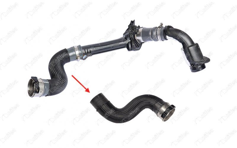 NIFEA 11598 TURBO HORTUMU BÜYÜK PLASTİK PARÇA HARİÇ RENAULT MEGANE III 09> FLUENCE 09> 1.5dCi