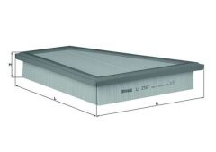 MAHLE LX2787 HAVA FILTRESI BMW N20 F07 F10 F11 F18 E84 E89