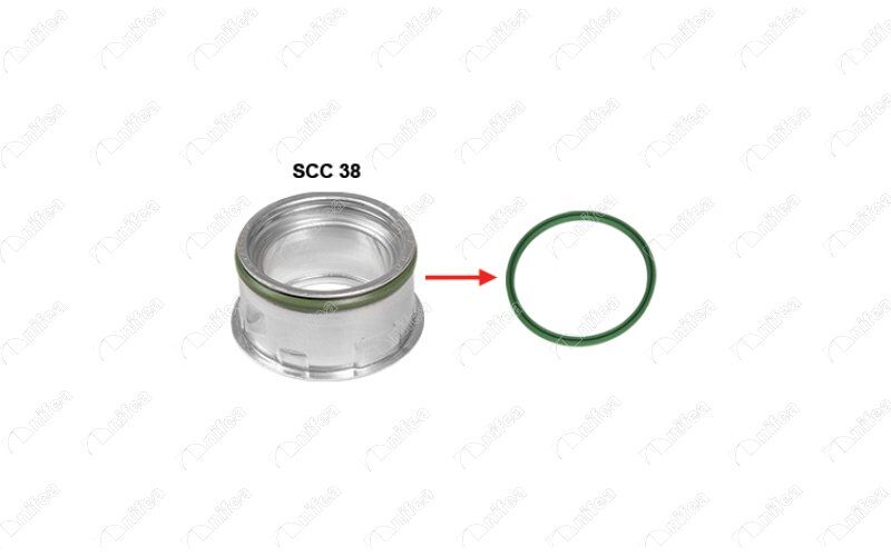 NIFEA 27235 TURBO HORTUM CONTASI 43.95 mm AUDI A4-A3 VW BORA-CADDY-GOLF-JETTA-PASSAT-POLO 1.9TDI-2.0TDI 97-
