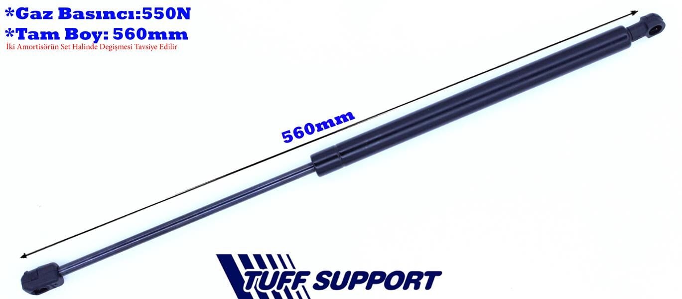 TUFFSUPPORT 611711 BAGAJ AMORTİSÖRÜ GAZLI HYUNDAI SANTAFE 2.0L D4EA CRDi 01-05