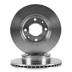 AYD 50476 ÖN FREN DİSKİ HAVA KANALLI HYUNDAI GETZ 1.3L G4EA 03-05 / 1.4L G4EE 06-10 / 1.6L G4ED 03-09 / 1.5L D3EA D4FA CRDi 03-09 241 çap x 4 bijon - 13 Jant ABS siz araçlar için - Adet disk fiyatıdır