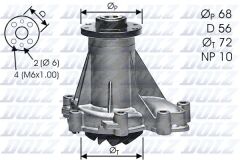 DOLZ M276 DEVIRDAIM POMPASI MERCEDES OM601>OM606 W124 S124 W202 S202 W210 S210 W140 W463