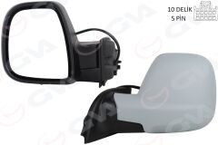 GVA 1045167 DIŞ DİKİZ AYNASI SOL BERLINGO-RIFTER 19>COMBO-PROACE CITY 19> ELEKTRİKLİ ASTARLI REZİSTANSLI