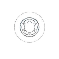 ÖN FREN AYNASI MAZDA PICK-UP B 2500 87-93 -PICK-UP E 2600 87> 272x22x6DLxHAVALI