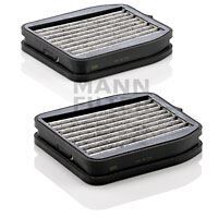 MANN CUK18000-2 KABIN FILTRESI TAKIMI MERCEDES E-CLASS W211 S211 KARBONLU