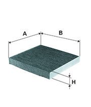 FILTRON FILT K 1187A CIVIC (FD, FB, FK) : CRV (RE, RM) 2.0/2.2 i-CTDI/1.6 i-DTEC 07-16 : ACCORD (CL, CN, CU) 2.0/2.4/2.2 i-CTDI 03- POLEN FILTRESI KARBON